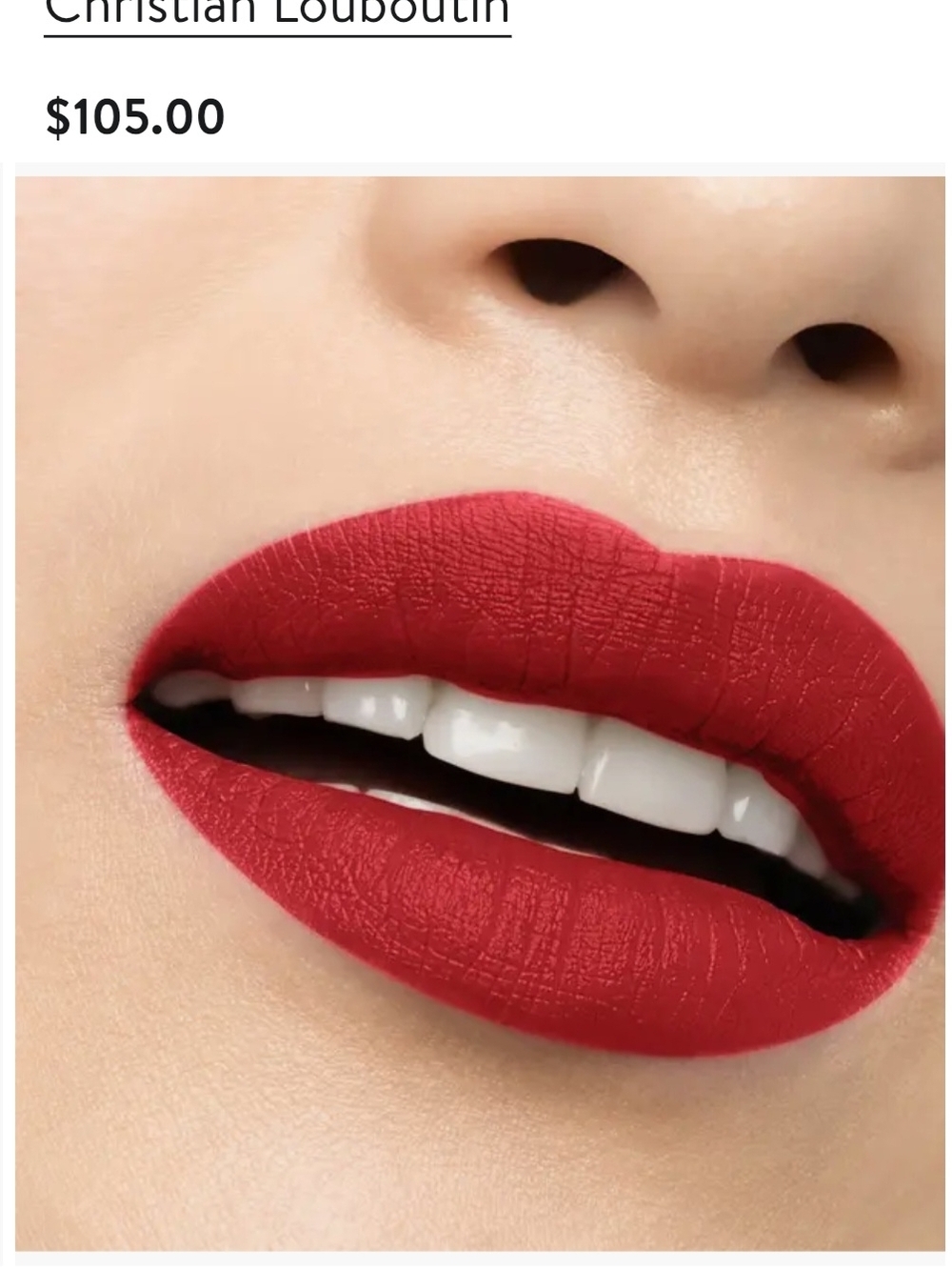 ⚠️sale⚠️Christian Louboutin Velvet Matte Lipstick - Picture 4 of 7